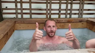 HOW TO BUILD A HOT TUB REVISITED PART 1- SEE IT WORKING & HOW THE PARTS WORK - 1080P