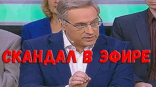 "Не надо меня лечить тут!": Слова Табакова-младшего довели Норкина посреди эфира