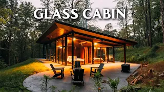 360° Glass Cabin Surrounded by Nature // Full Airbnb Tour