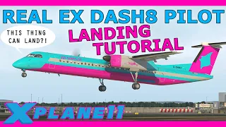 More Luck Than Judgement: Landing the Q400 with an ex Dash8 Pilot FlyJSim Q4XP XP11