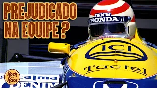 Nelson PIQUET foi PREJUDICADO dentro da equipe WILLIAMS em 1986? A equipe priorizava Nigel MANSELL?