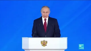 Putin uses state of nation speech to flag referendum on constitutional change