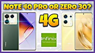 Infinix Zero 30 4G vs Infinix Note 40 Pro 4G | Specification | Comparison | Features | Price