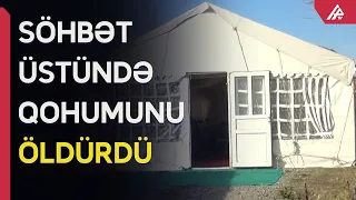 Qohumunu amansızcasına qətlə yetirdi