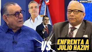 Enfrenta a JulioHazim y le llama Autócrata a Abinader y Genuflexo a Presidente de #JCE