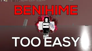 BEATING *NEW* BENIHIME BANKAI IN TYPE SOUL.....