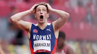 JO Tokyo 2021 Athlétisme Finale du 400m haies Hommes | Record du Monde pour Warholm en 45"94