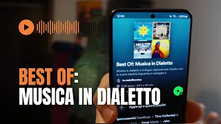 Ho creato una playlist di musica in dialetto