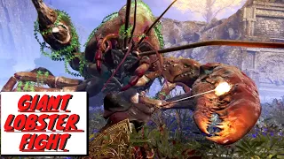 Elden Ring Giant Lobster Fight Full Gameplay (4K 60FPS)