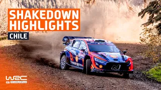 Shakedown Highlights | WRC Rally Chile Bio Bío 2023