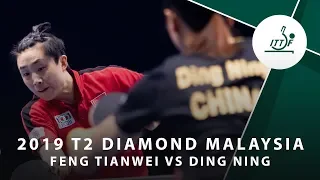 Feng Tianwei vs Ding Ning | T2 Diamond Malaysia (QF)