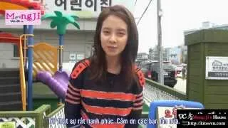 [Vietsub][Mong Ji's House]Song Ji Hyo Message to DC SJH 120815