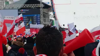 Kamil Stoch seria próbna 247m Planica 2018