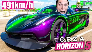 Endlich! Ich habe das schnellste AUTO im Spiel (491km/h REKORD) | Forza Horizon 5