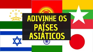 Você Consegue Adivinhar Todas As Bandeiras de Países Asiáticos?