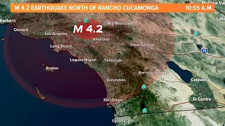 Did you feel it? 4.2 magnitude earthquake near Rancho Cucamonga felt across San Diego County