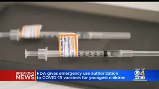 FDA authorizes first COVID-19 vaccinations for kids under 5