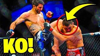 The DEADLIEST UFC Flying Knee KNOCKOUTS ever seen...