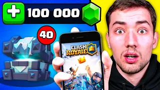 100.000 Gems If You Who Beat Me in Clash Royale!