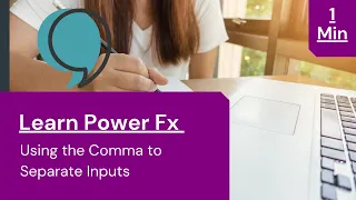 Power Fx Syntax: Comma #shorts