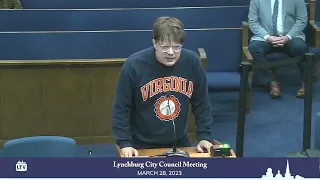 Lynchburg City Council Meeting 3-28-2023