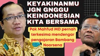 MAHFUD MD PERNAH TERKESIMA DENGAR PENDETA BAMBANG NOORSENA