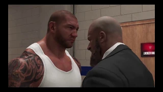 WWE 2K19 Batista returns to get even with Triple H