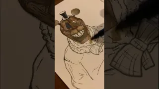 Drawing the Withered Animatronics From FNAF Jr’s | Part 2