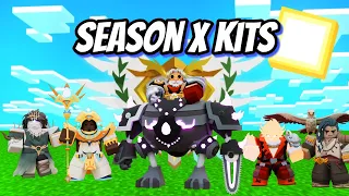 I Used Every Season X kit in Roblox Bedwars!