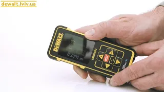 ЛАЗЕРНИЙ ДАЛЕКОМІР DeWALT DW03050