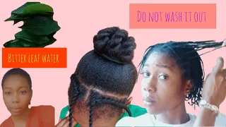 HOW TO MAKE BITTER LEAF HAIR GROWTH SPRAY FOR MASSIVE HAIR GROWTH