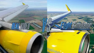 REAL VIDEO VS MSFS2020│Landing in Vienna