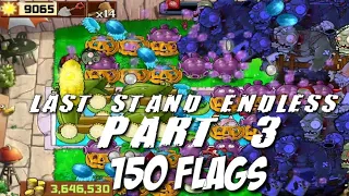 Plants vs Zombies Last Stand Endless 100 - 150 Flags