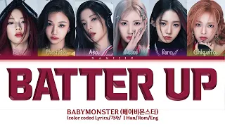 BABYMONSTER 'BATTER UP' Lyrics (Color Coded Lyrics)