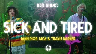 iann dior - Sick and Tired ft. MGK & Travis Barker [8D Audio]