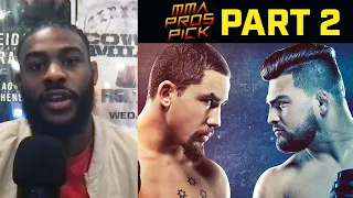 MMA Pros Pick ✅ Robert Whittaker vs. Kelvin Gastelum - Part 2 👊 UFC Vegas 24