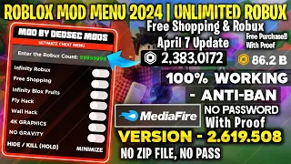 Roblox mod menu  2.622.474 Free robux and shopping | Fly, Speed & Unlimited Robux (2024)