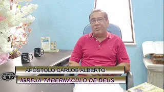 MANHÃ COM DEUS * 25/04/24 * JUGO * APÓSTOLO CARLOS ALBERTO * IGREJA TABERNÁCULO DE DEUS