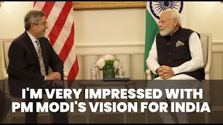 I am very impressed with PM Modi's vision for India | Sanjay Mehrotra | CEO of Micron