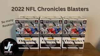 New Release!! - 2022 NFL Panini Chronicles Blaster Box - 3x Blaster Review - Hits Galore!