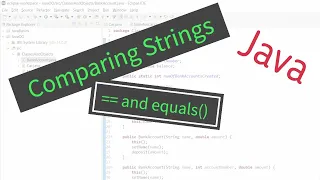 Java - Comparing Strings using == and equals().  The string constant pool explained.