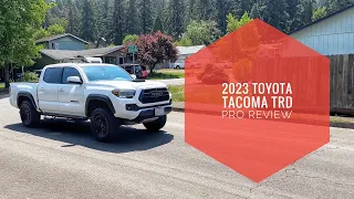 2023 Toyota Tacoma TRD PRO Honest Owner Review -  Should you buy one?
