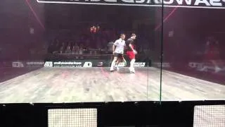 Peter Barker vs. L.J. Anjema - PSA ATCO World Series Finals 2011-2012