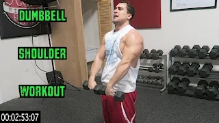 Intense 5 Minute Dumbbell Shoulder Workout