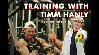 Bachelorette Runner Up TImm Hanly Trains at Strength Lab Melbourne