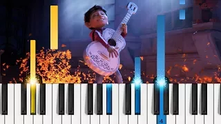 Disney's Coco - Remember Me (Recuérdame) - EASY Piano Tutorial