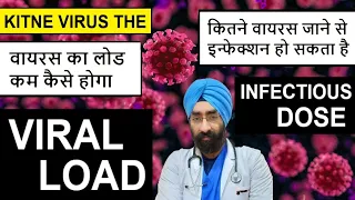 What is Infectious Dose | Why Some have a High Viral Load | Best ways to Reduce it | Dr.Education