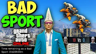 What It's Really Like In a Bad Sport Lobby in GTA Online in 2024???