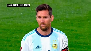 Lionel Messi vs Ecuador (WCQ) (Home) 2020-21 English Commentary HD 1080i