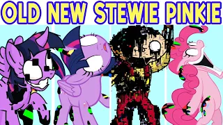 FNF' VS MLP: Dusk Till Dawn | OLD VS NEW VS STEWIE VS PINKIE | Pibby My Little Pony (FNF Mods)